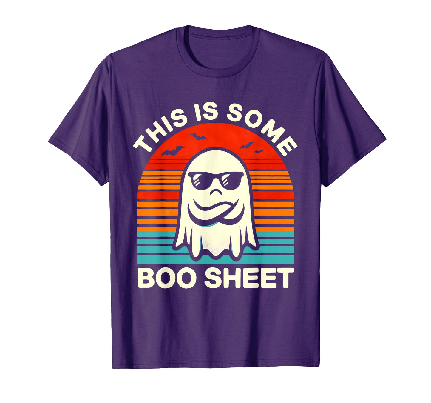 Funny Halloween Shirts For Men Women This Is Some Boo Sheet T-Shirt