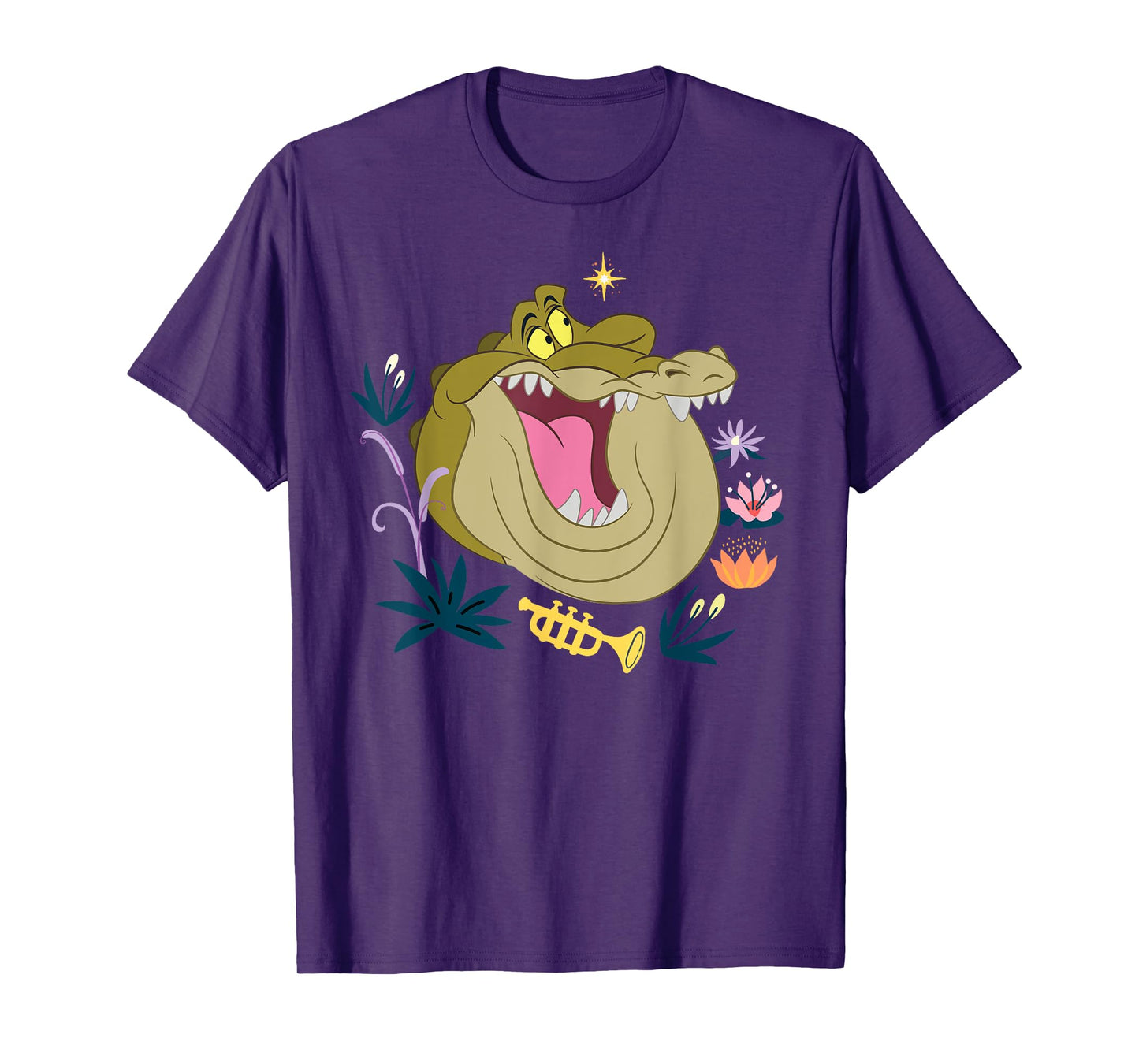 Disney Princess and the Frog Louis Gator Big Face Costume T-Shirt