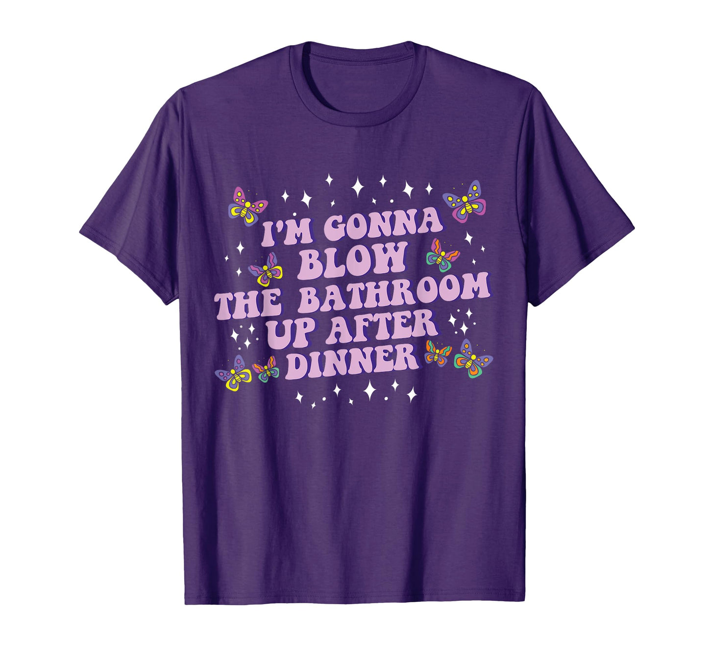 Funny Blow the Bathroom Adult Humor Inappropriate Offensive T-Shirt