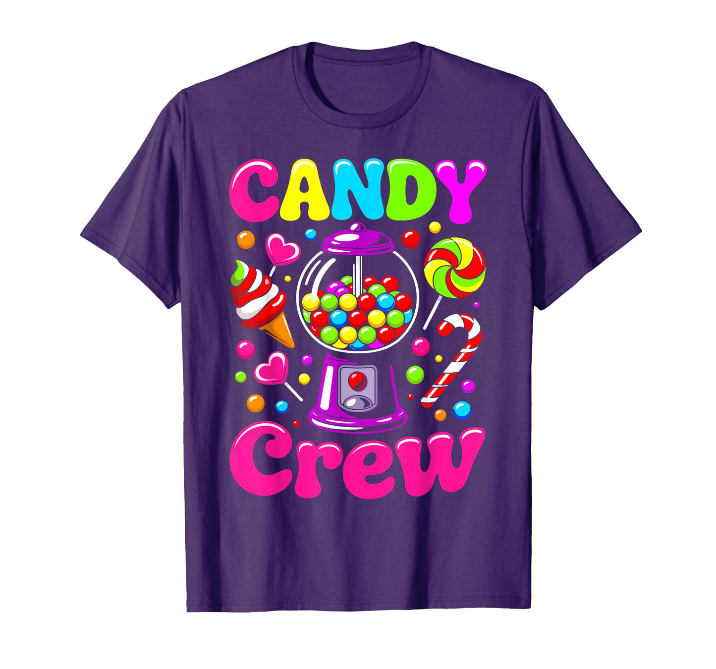 Candy Land Candy Crew Decorations Sweetie Candy Squad cool T-Shirt