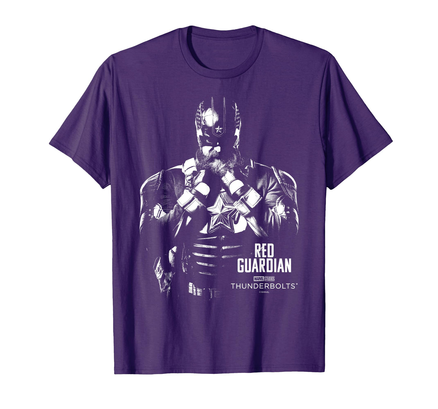 Marvel's Thunderbolts - Red Guardian Silhouette T-Shirt