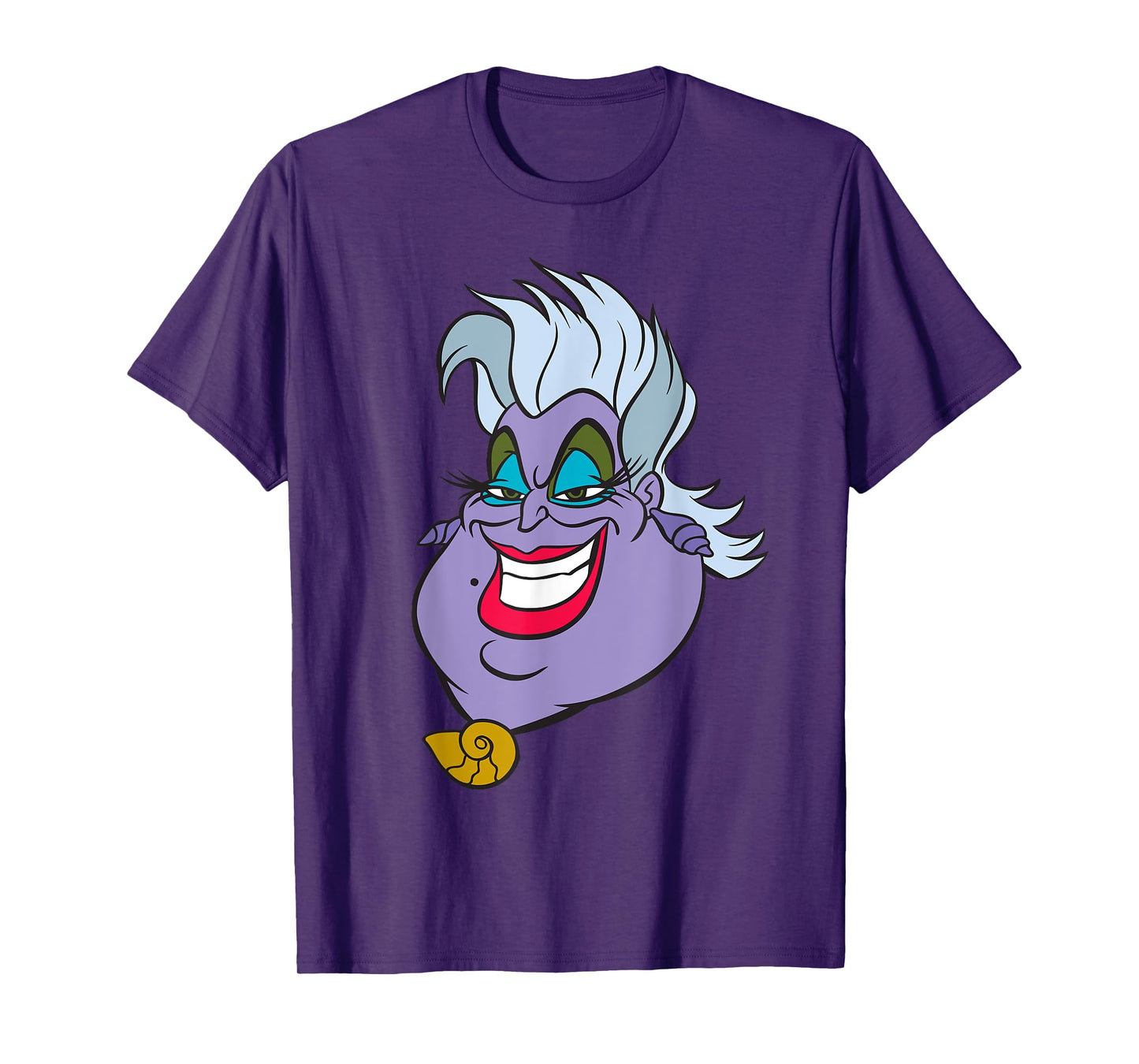 Disney Villains The Little Mermaid Ursula Big Face Costume T-Shirt