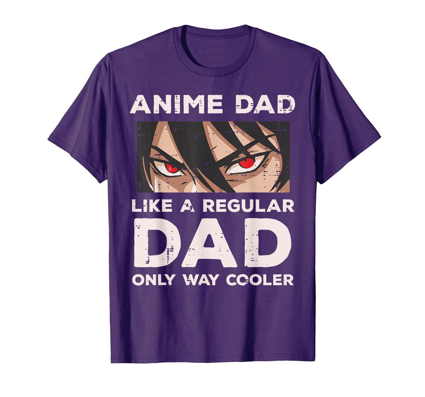 Anime Dad Like Regular Cooler Funny Fathers Day Daddy Papa T-Shirt