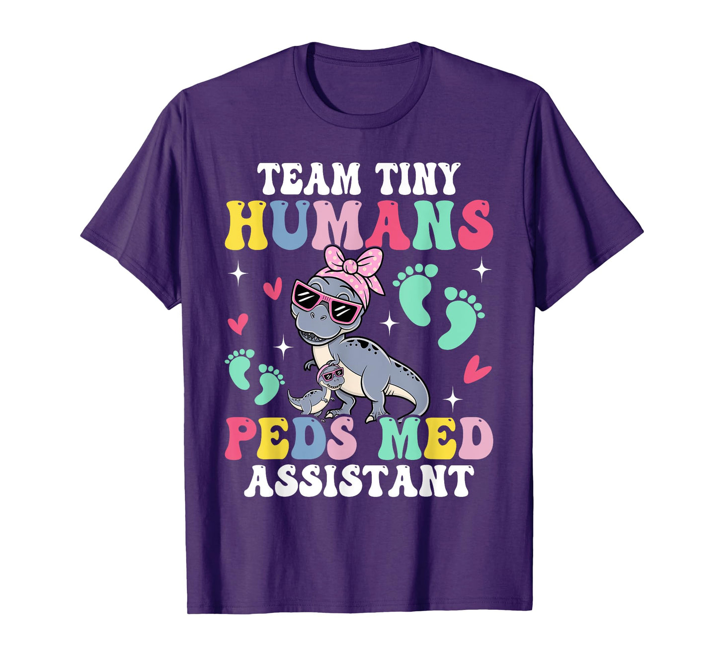 Tiny Humans Peds Medical Assistant Pediatric Med Assistant T-Shirt