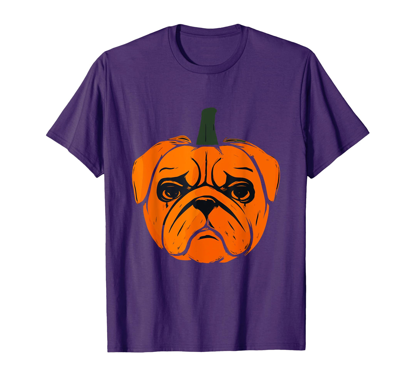 Pug Pumpkin Halloween Thanksgiving – Cute Dog Lover T-Shirt