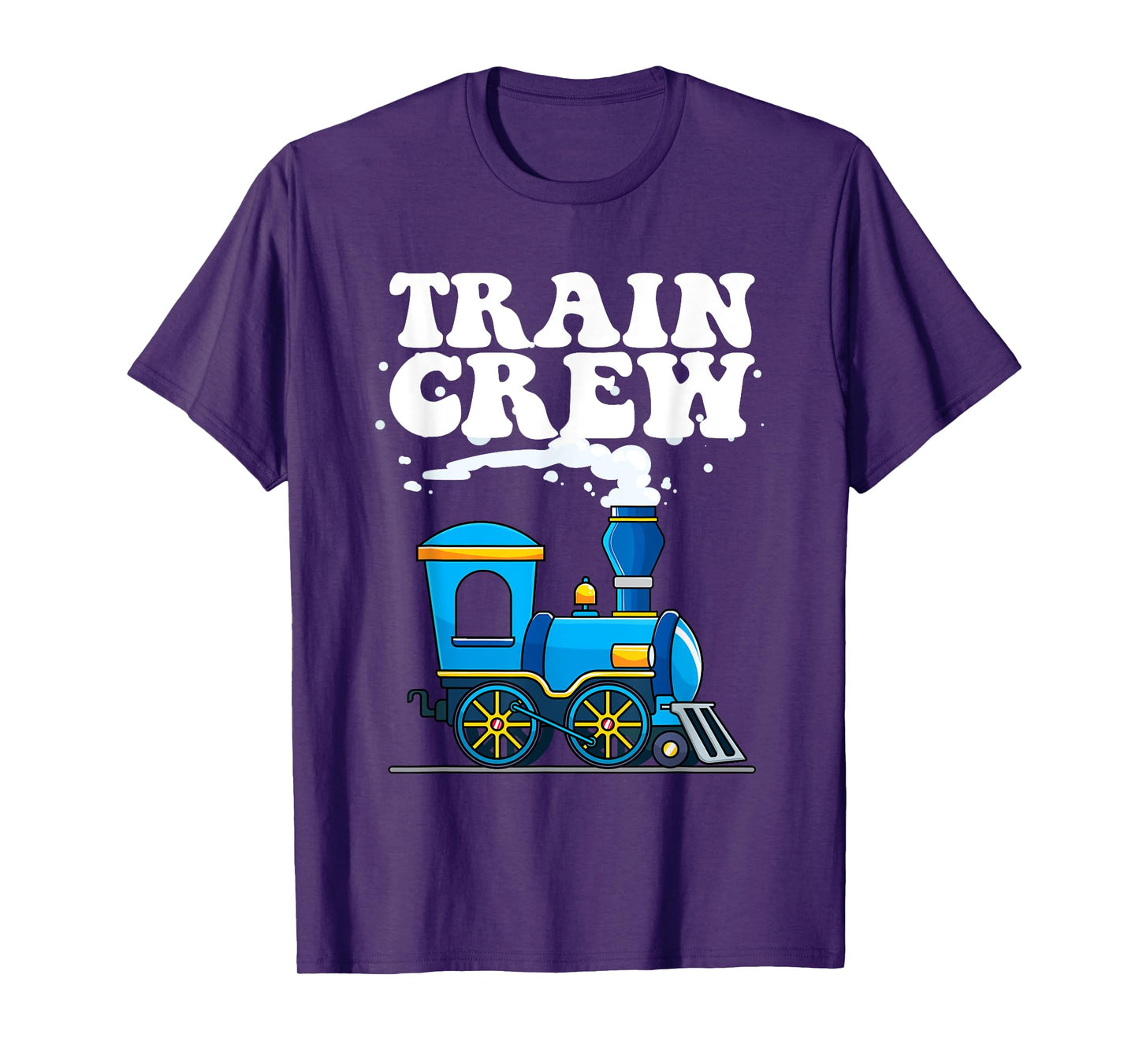 Birthday Train Crew Party Family Matching Men Women Kids T-Shirt