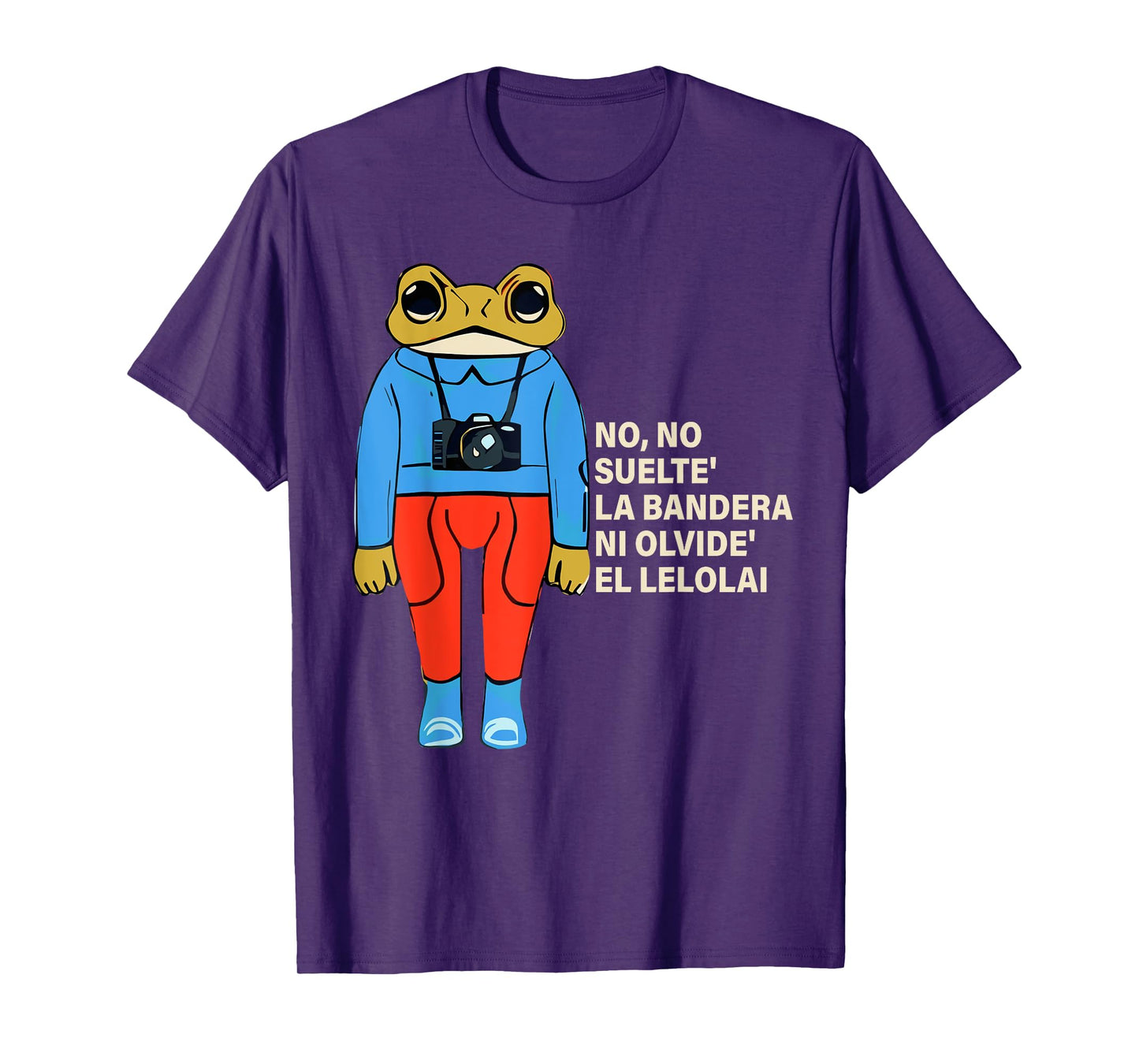 Retro DeBi Frog TiRAR Funny MaS FOToS For Men Women T-Shirt