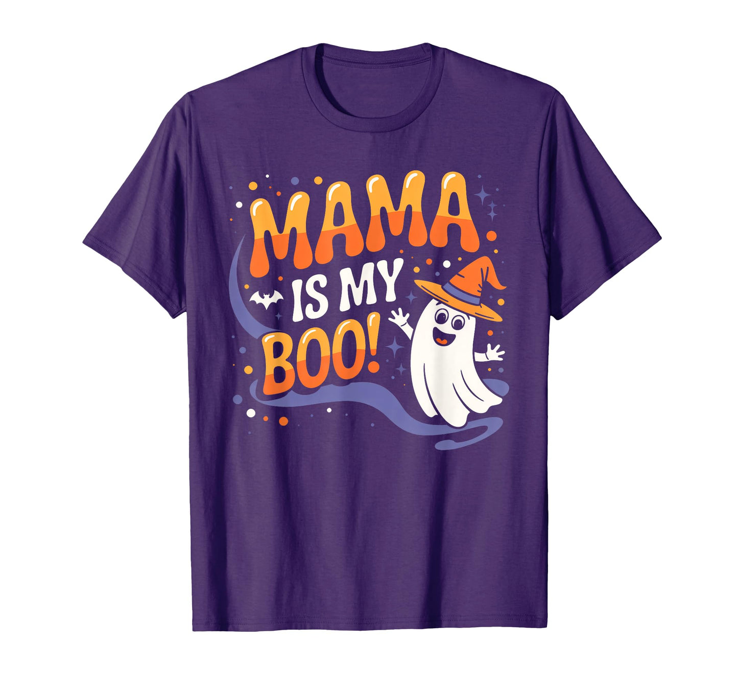 Groovy Mama Is My Boo Halloween Toddler Boys Girls Kids T-Shirt