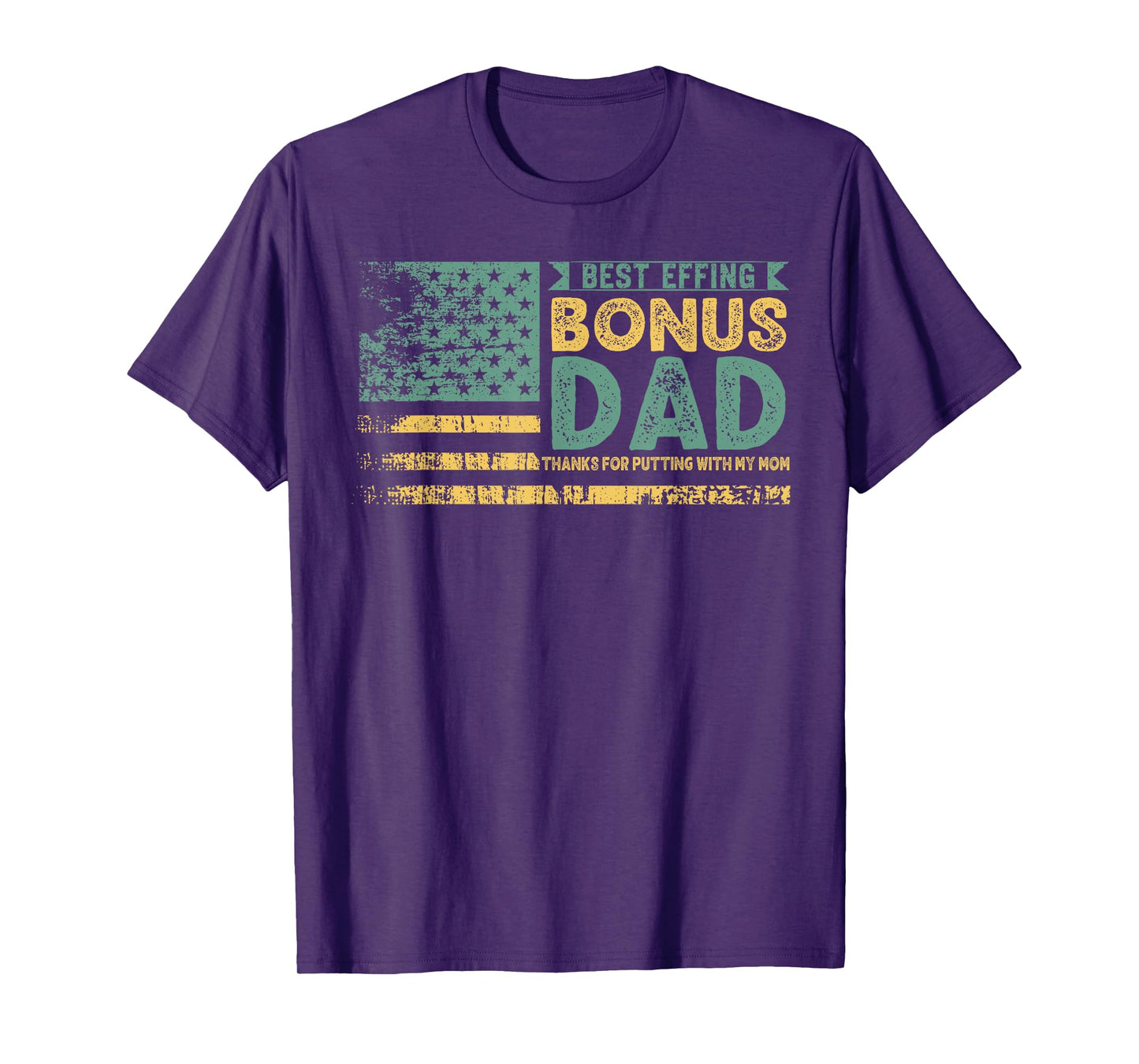 Best Effing Bonus Dad Vintage T-Shirt