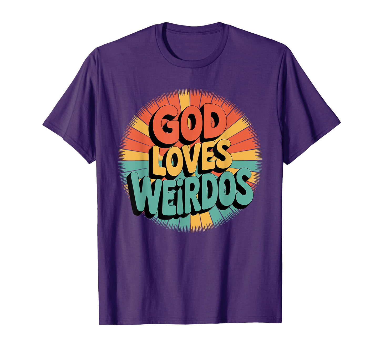 Vintage God Love Weirdos T-Shirt