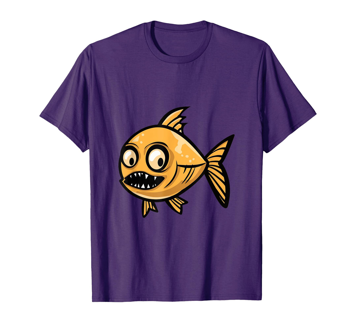Funny Halloween Goldfish Zombie T-Shirt