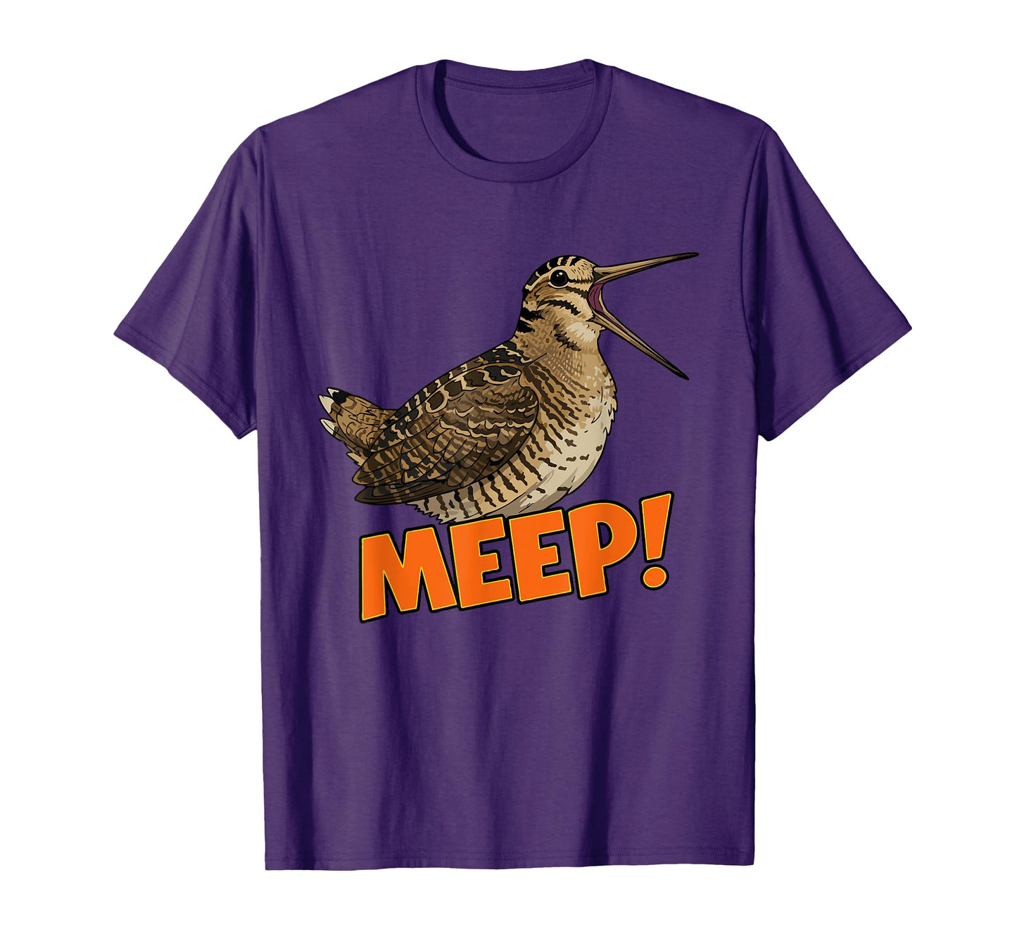 Meep Bird Meme Bird Saying Meep Bird American Woodcocks Bird T-Shirt