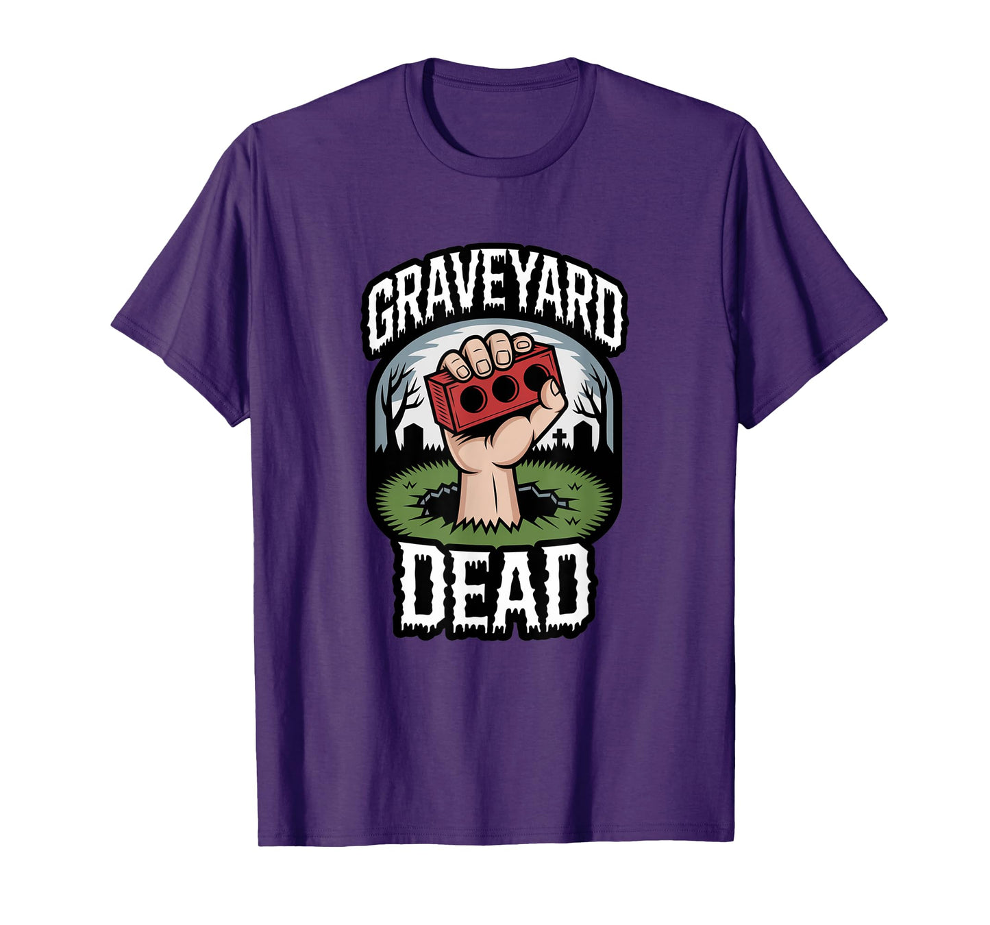 Graveyard Dead - Funny T-Shirt