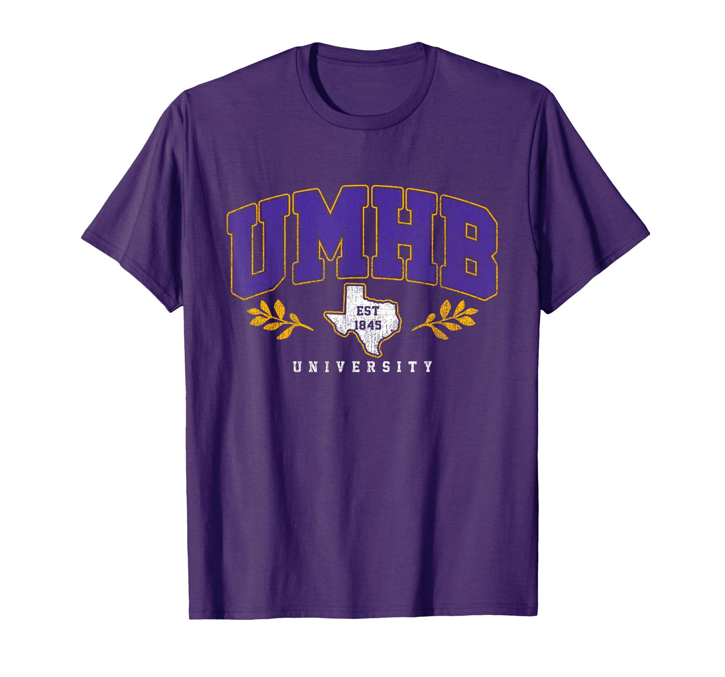 UMHB Institute of Technology Arch Retro for Men Women T-Shirt