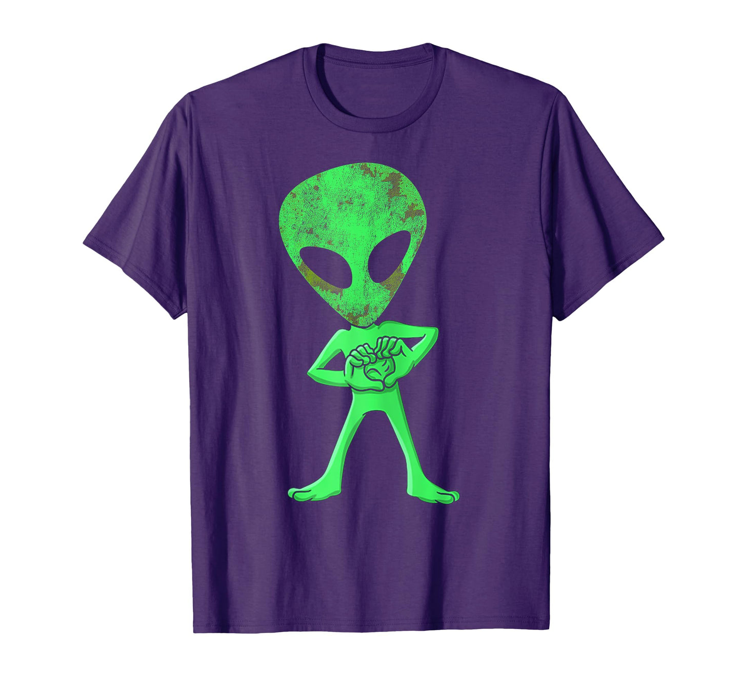 Aliens Funny Dance Challenge Boys Kids Halloween Christmas T-Shirt