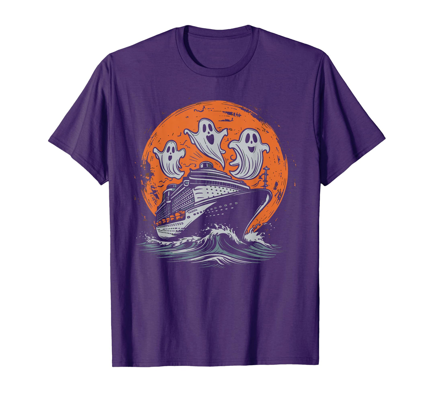 Cruise Ship, Costume, Vacation, Spooky T-Shirt