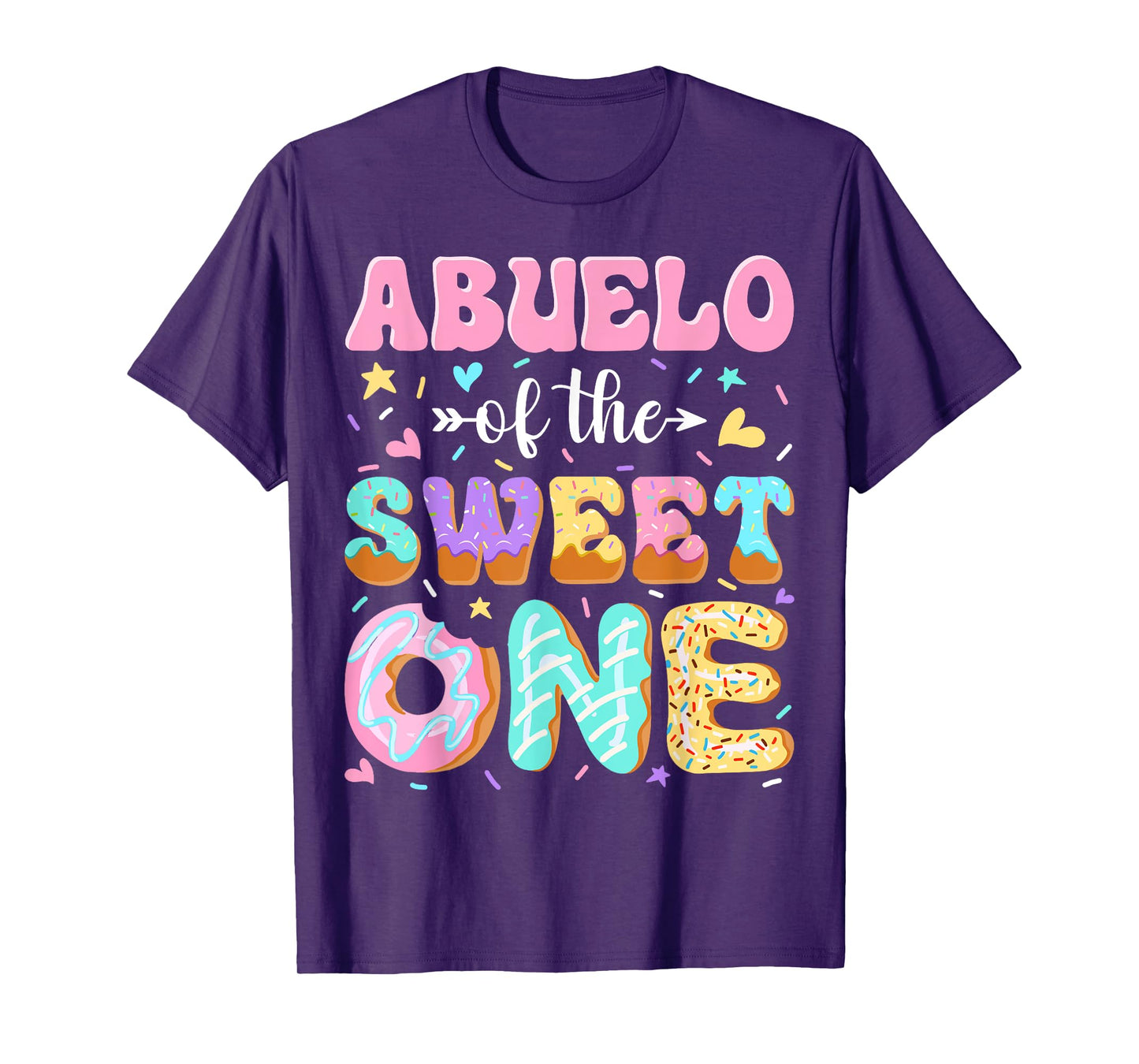 Abuelo of The Sweet One First Birthday Matching Family T-Shirt