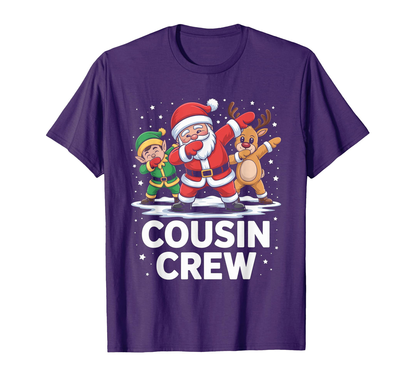 Christmas Cousin Crew Pajamas Kids Girls Toddler Matching T-Shirt