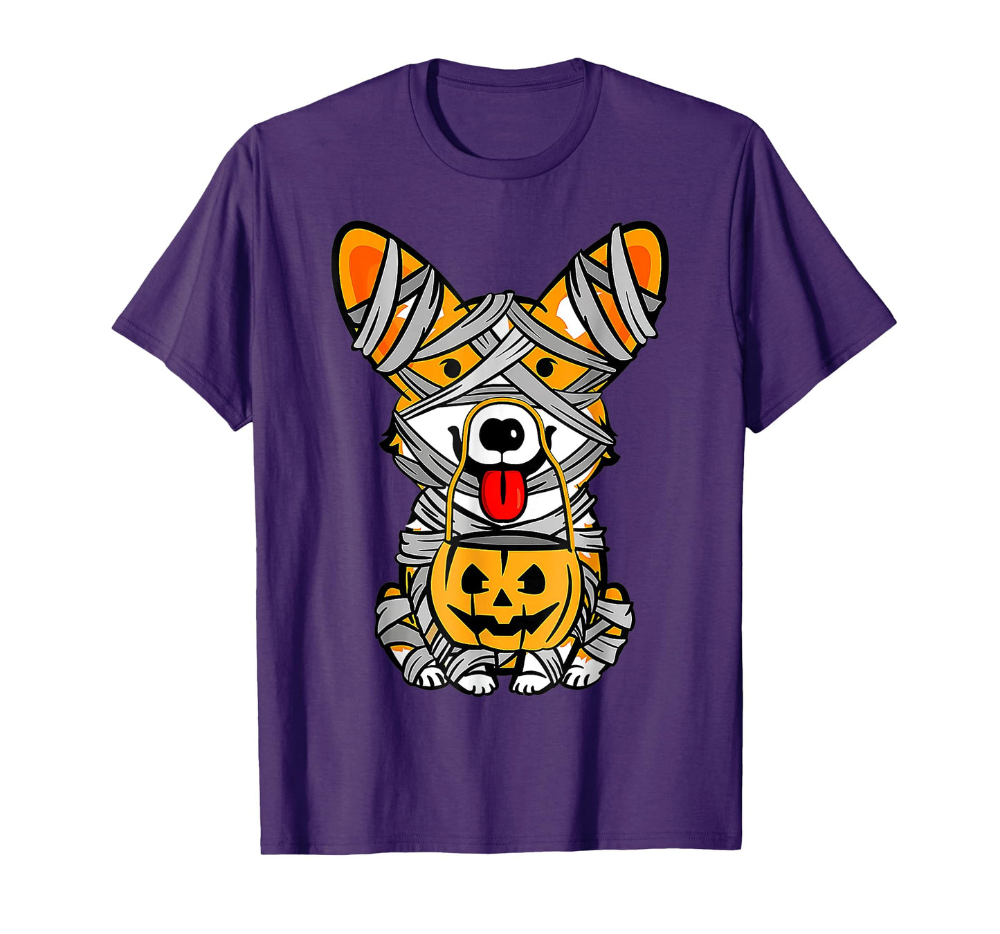 Halloween Cute Welsh Corgi Mummy Dog Lover, Corgi Lovers T-Shirt
