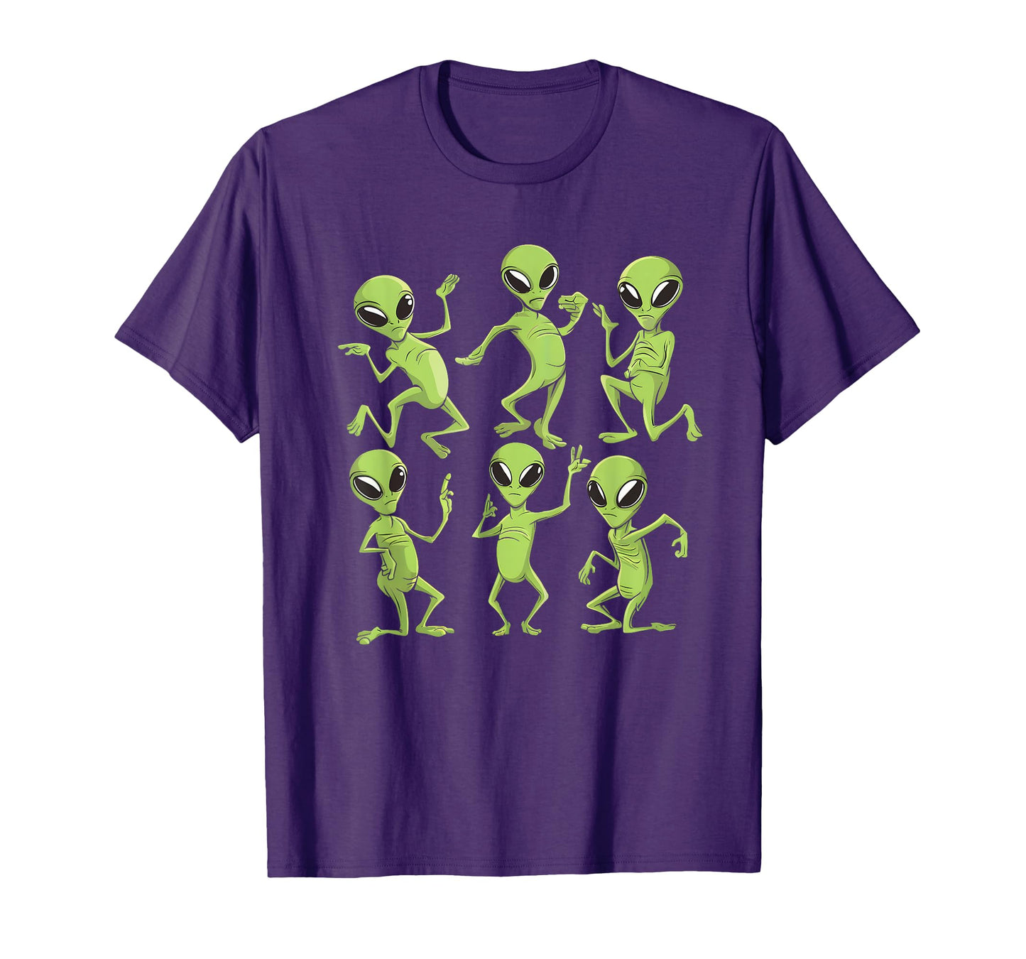 Dancing Aliens Dance Challenge Boys Girls Kids Halloween T-Shirt