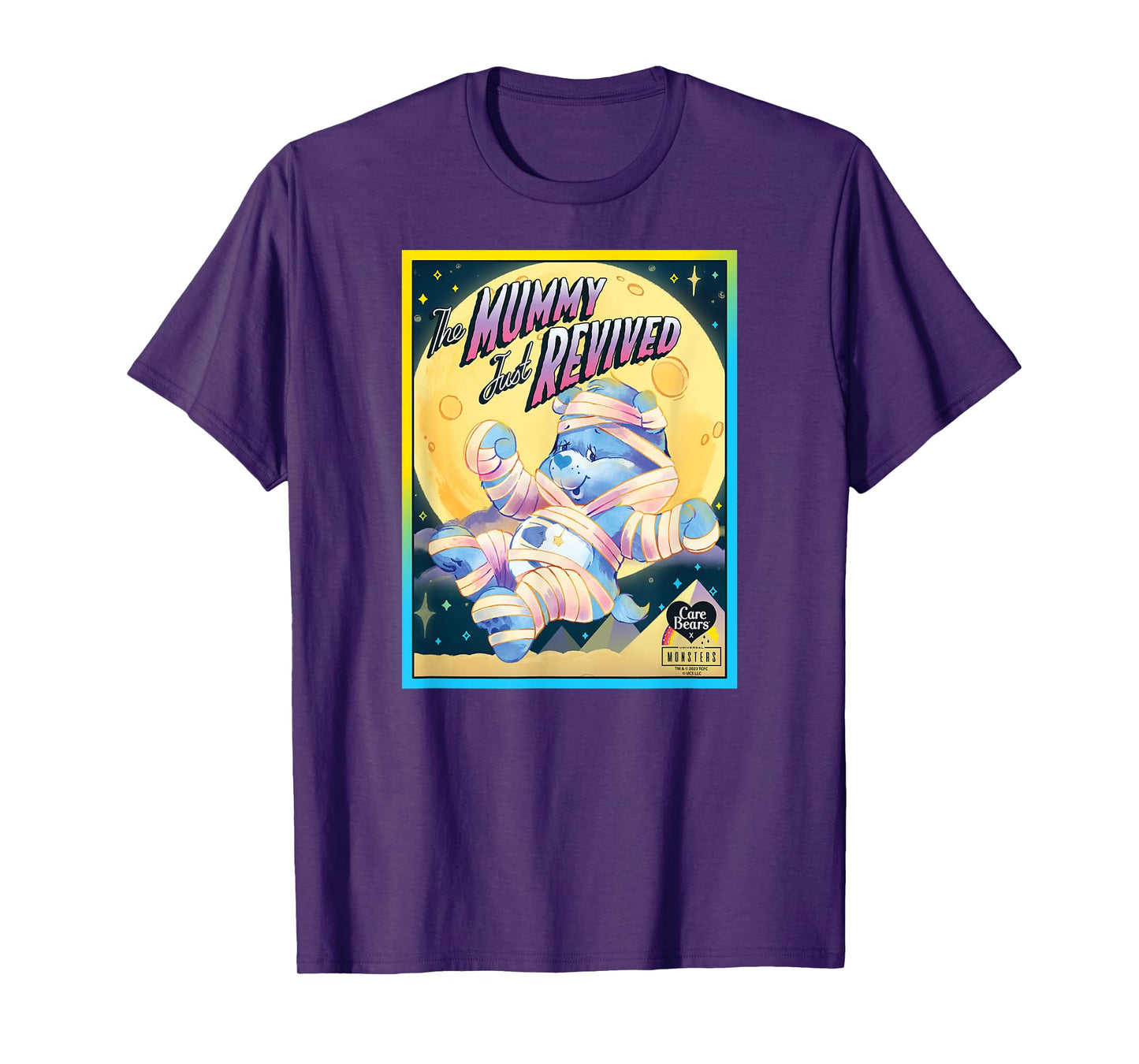 Care Bears x Universal Monsters Bedtime Bear The Mummy T-Shirt