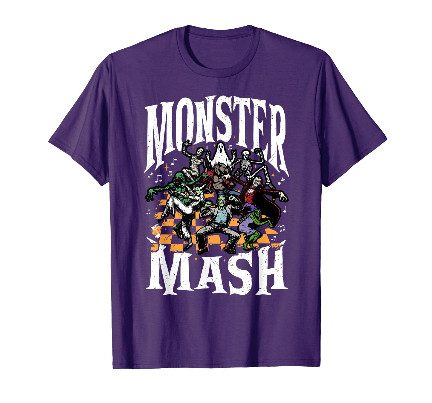 Monster Mash Funny Halloween Spooky Season Trick Or Treat T-Shirt