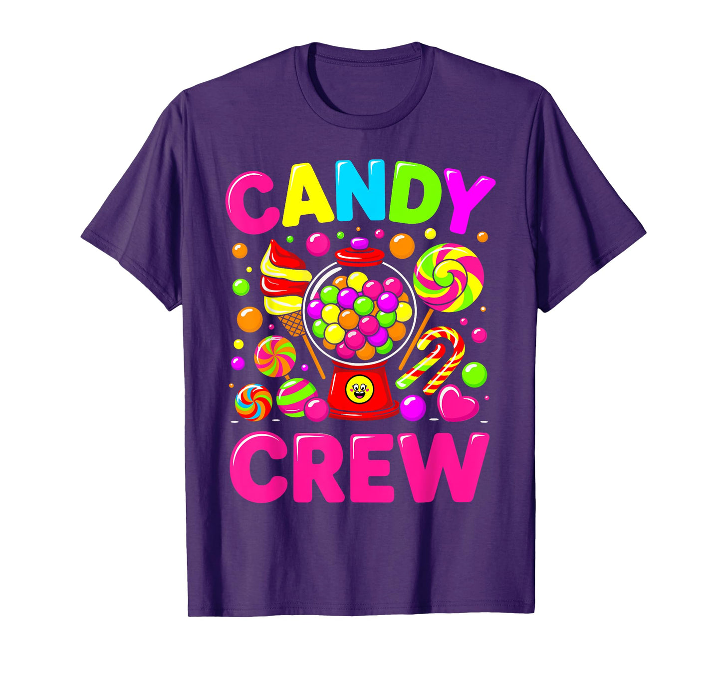 Candy Land Candy Crew Decorations Sweetie Candy Squad cool T-Shirt