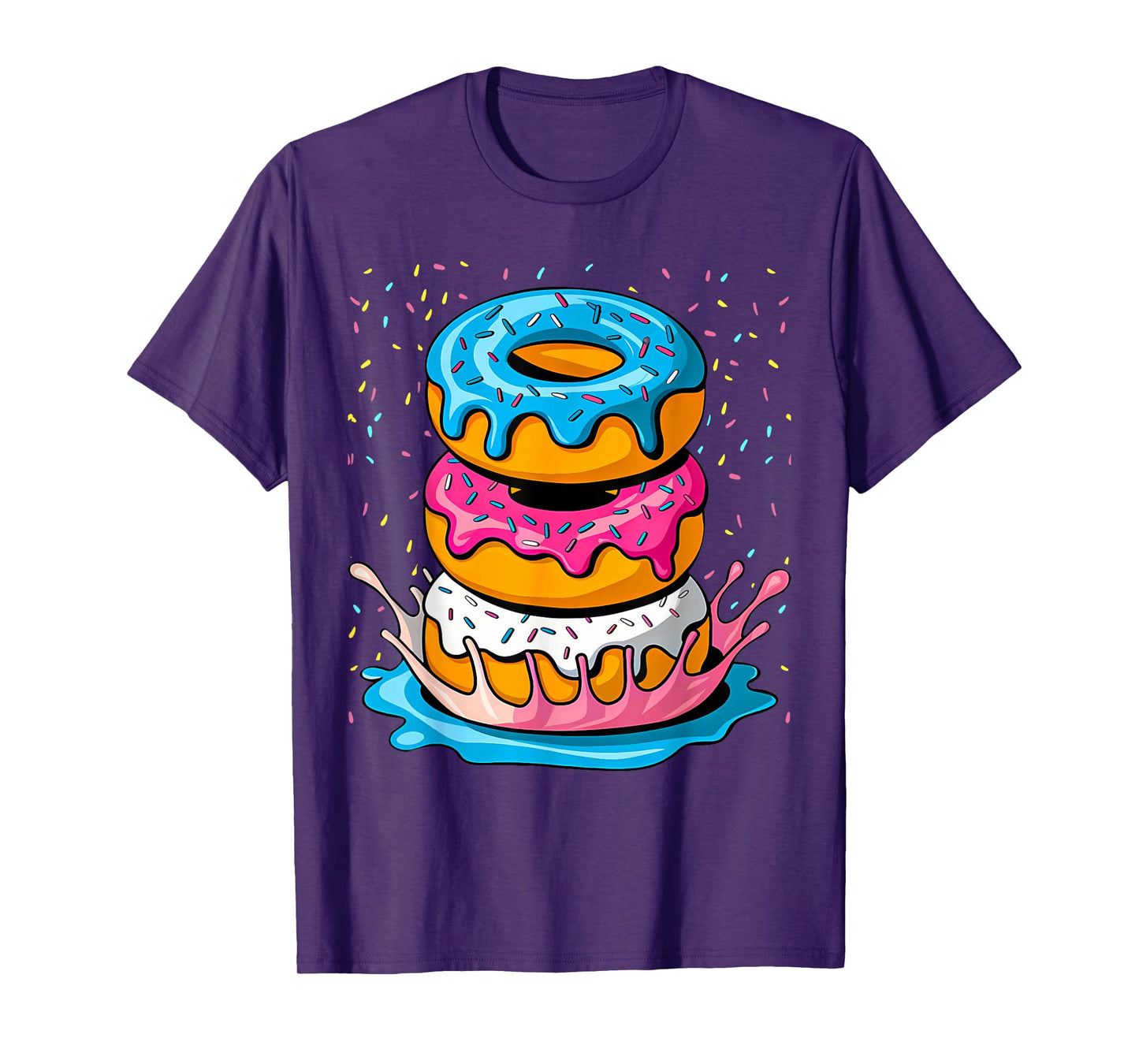 Colorful Donut I Kids Donut T-Shirt
