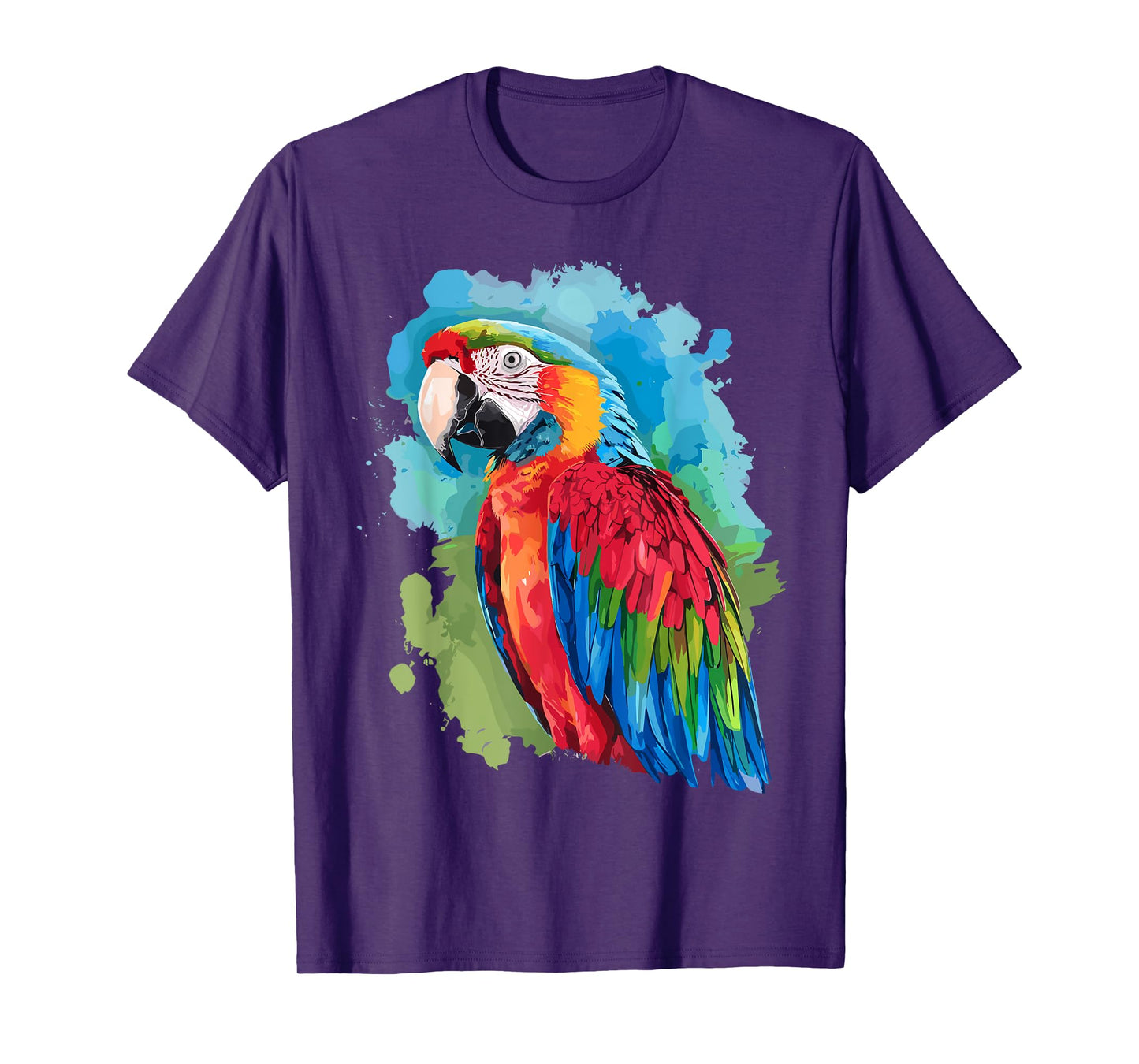 Best Parrot Art For Men Women Kids Tropical Parrot Lover T-Shirt