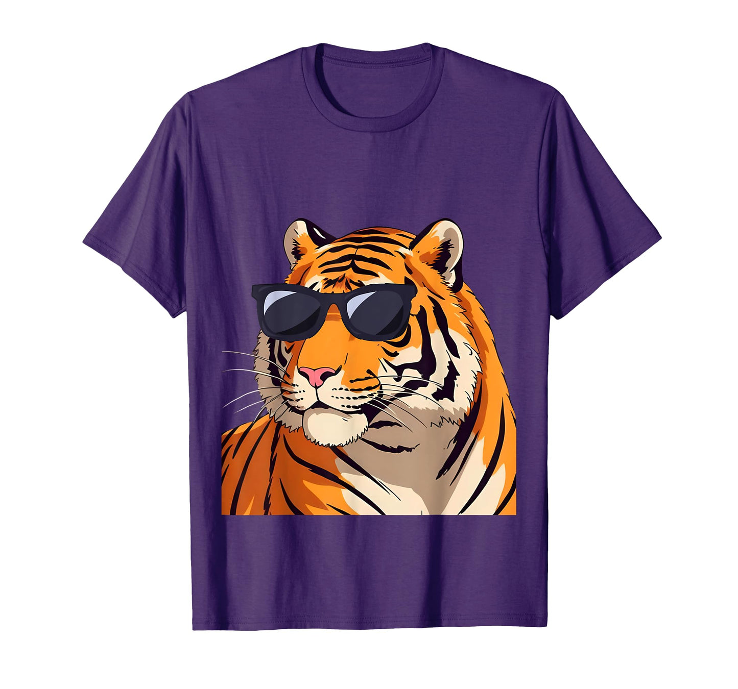 Tiger Sunglasses Birthday Costume Pajama Kids Toddler Baby T-Shirt