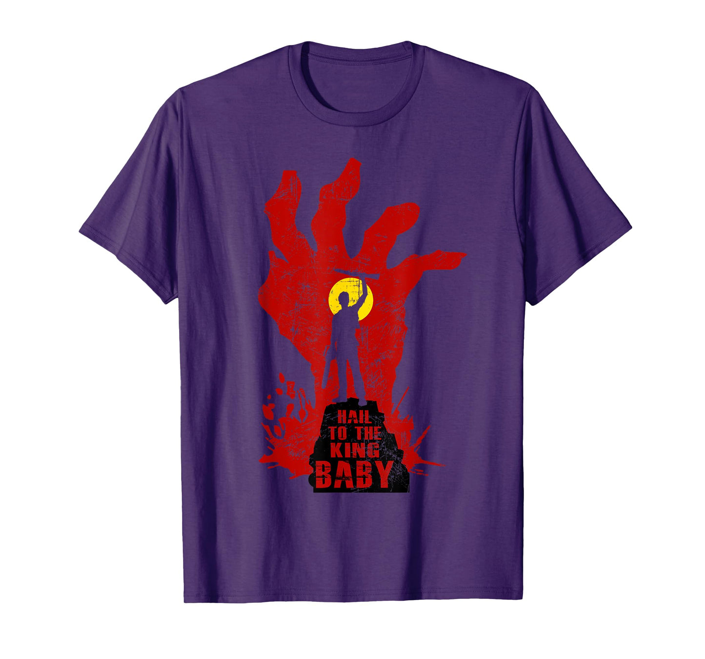 Hails To Graphic Halloween Funny Outfits Horror Movies Kings T-Shirt