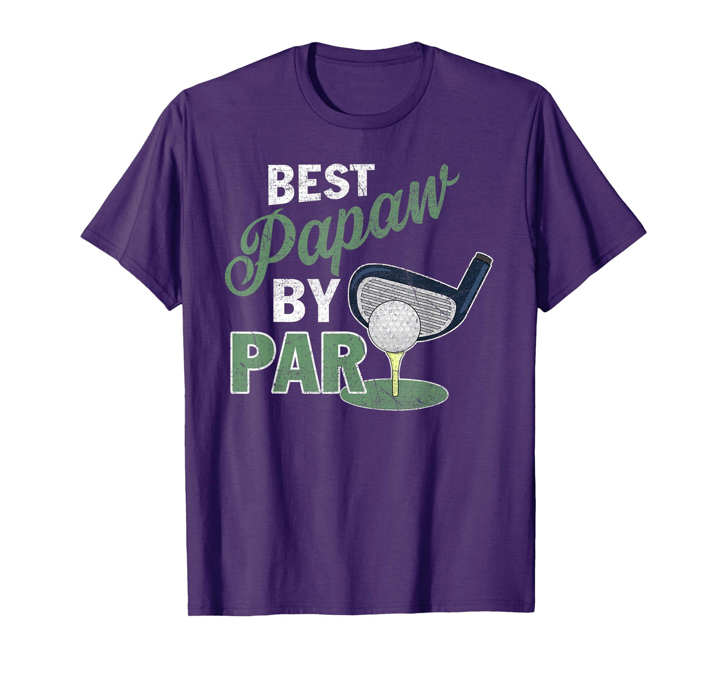 Best Papaw By Par T-Shirt Fathers Day Golf Sports T-Shirt