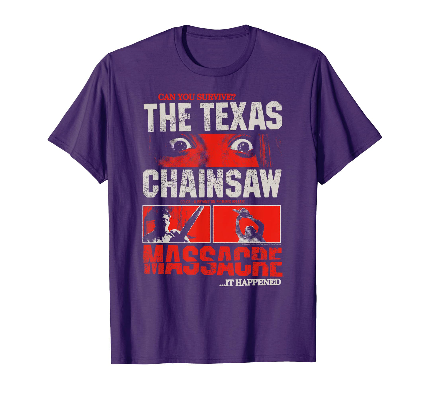 The Texas Chainsaw Massacre Can You Survive Eyes Horror T-Shirt