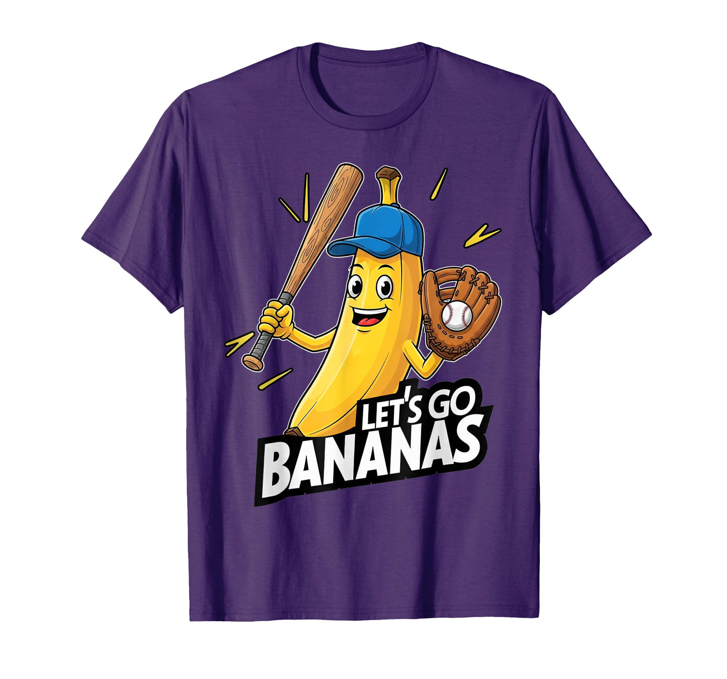 Funny Boys Banana T-Shirts Gifts Merch Shirt Lets Go Bananas T-Shirt
