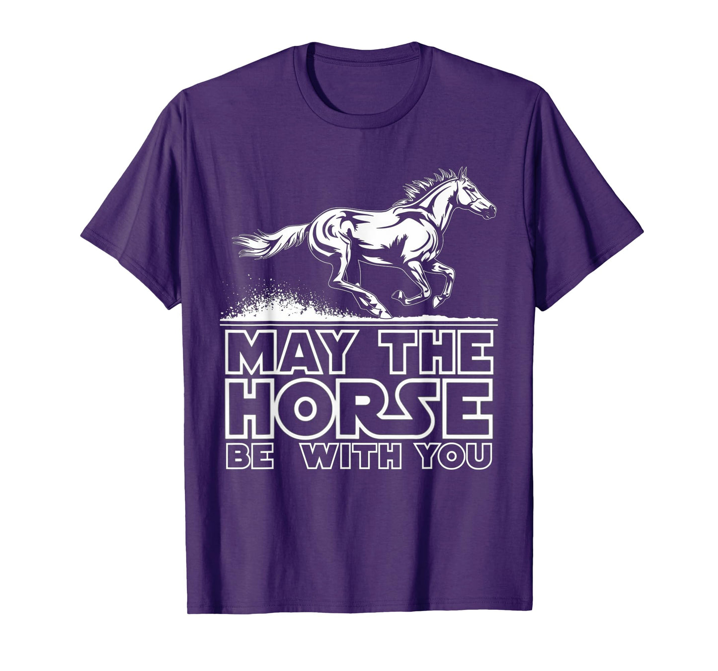 Funny Horse be with you Funny Girls Horse Gifts Horse Show T-Shirt
