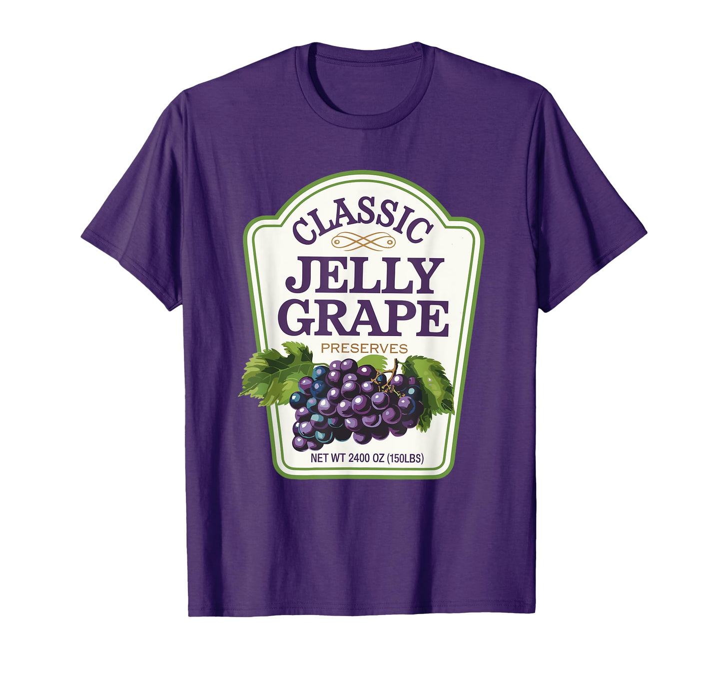 Jelly Grape Halloween Costume Couples Condiments T-Shirt