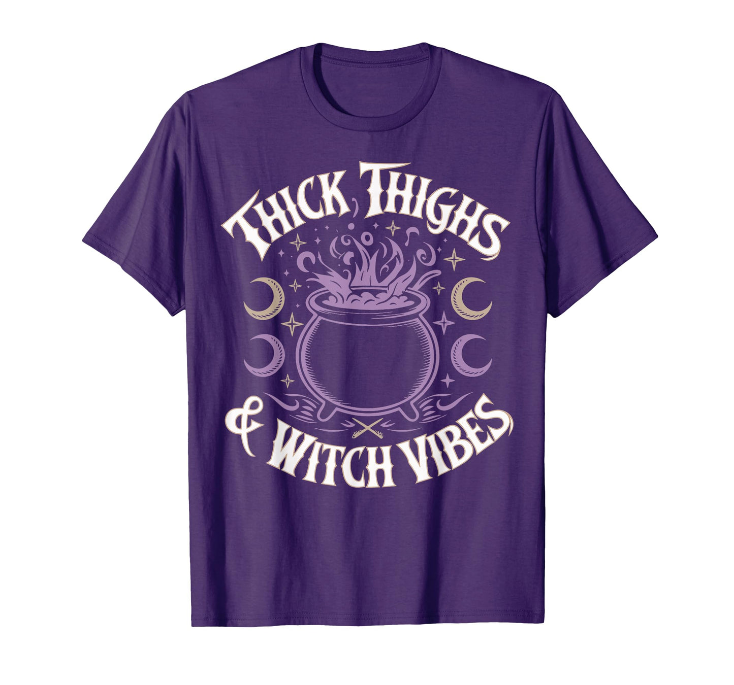 Thick Thighs & Witch Vibes T-Shirt