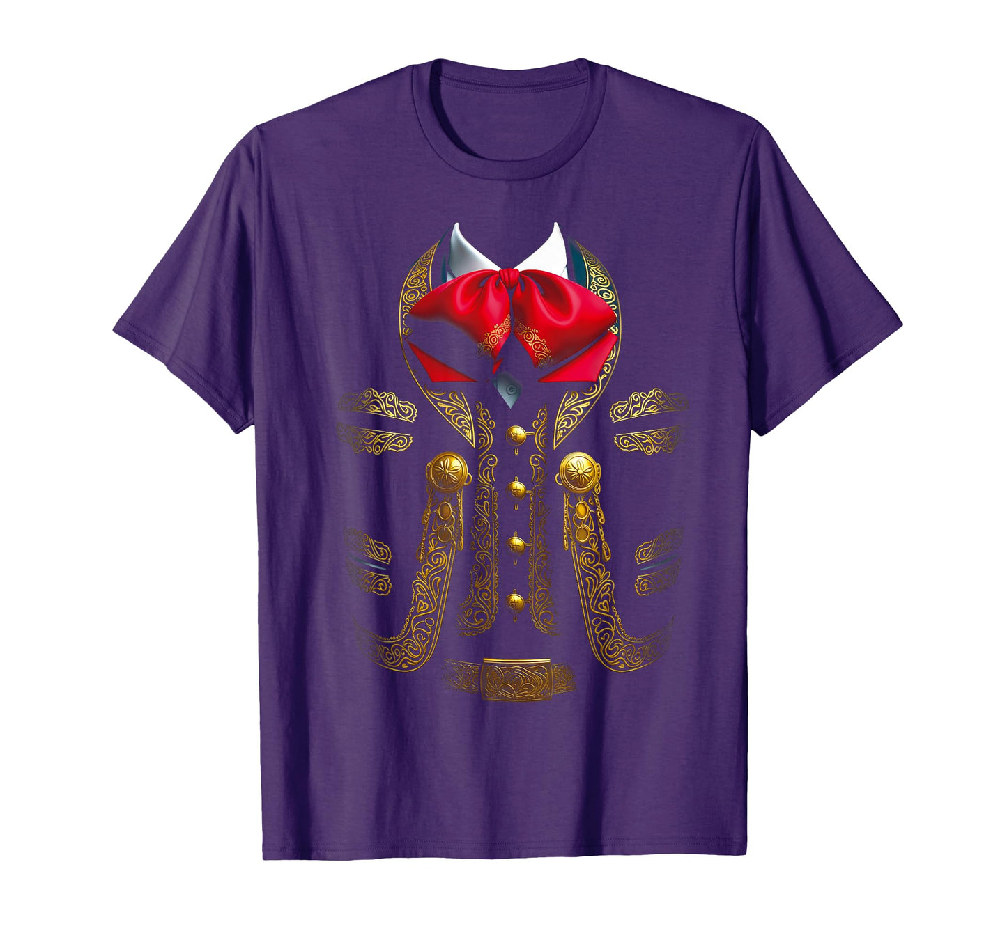 Mexican Mariachi Costume Funny Mexican Charro T-Shirt