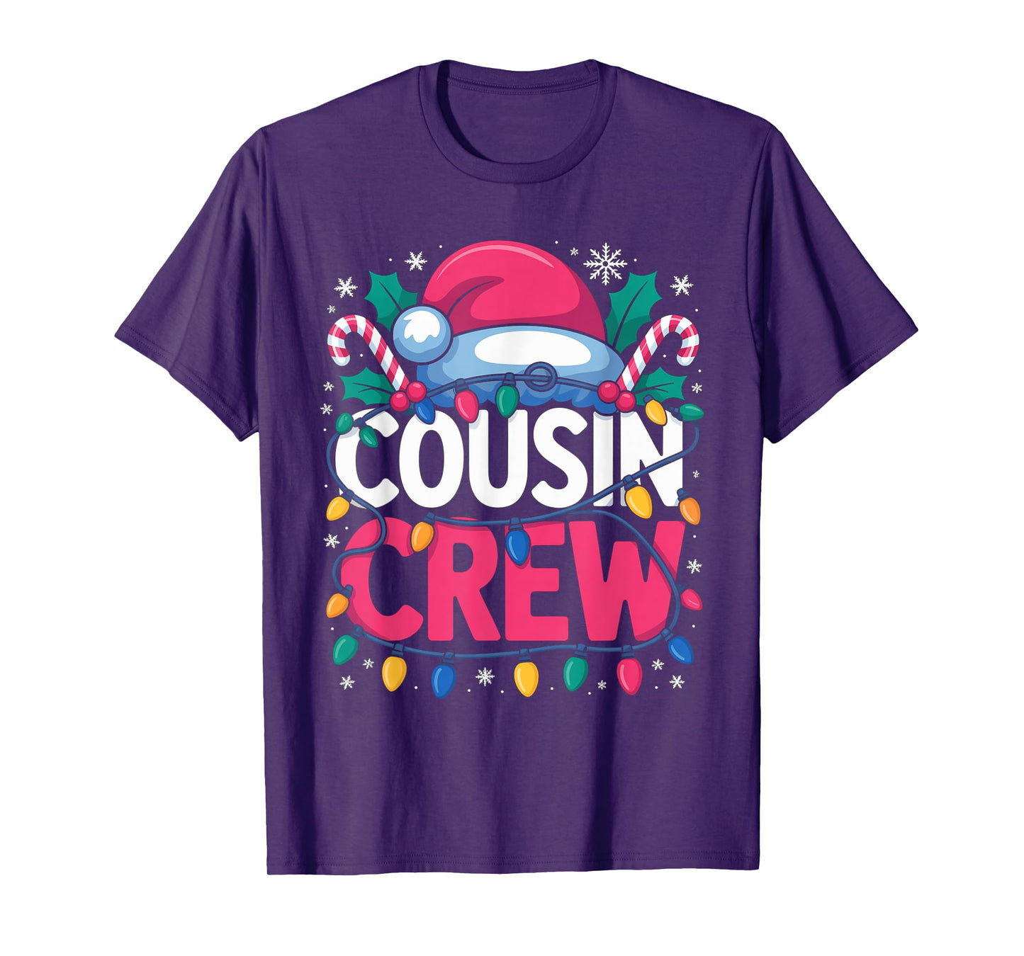 Christmas Cousin Crew Pajamas Kids Girls Toddler Matching T-Shirt