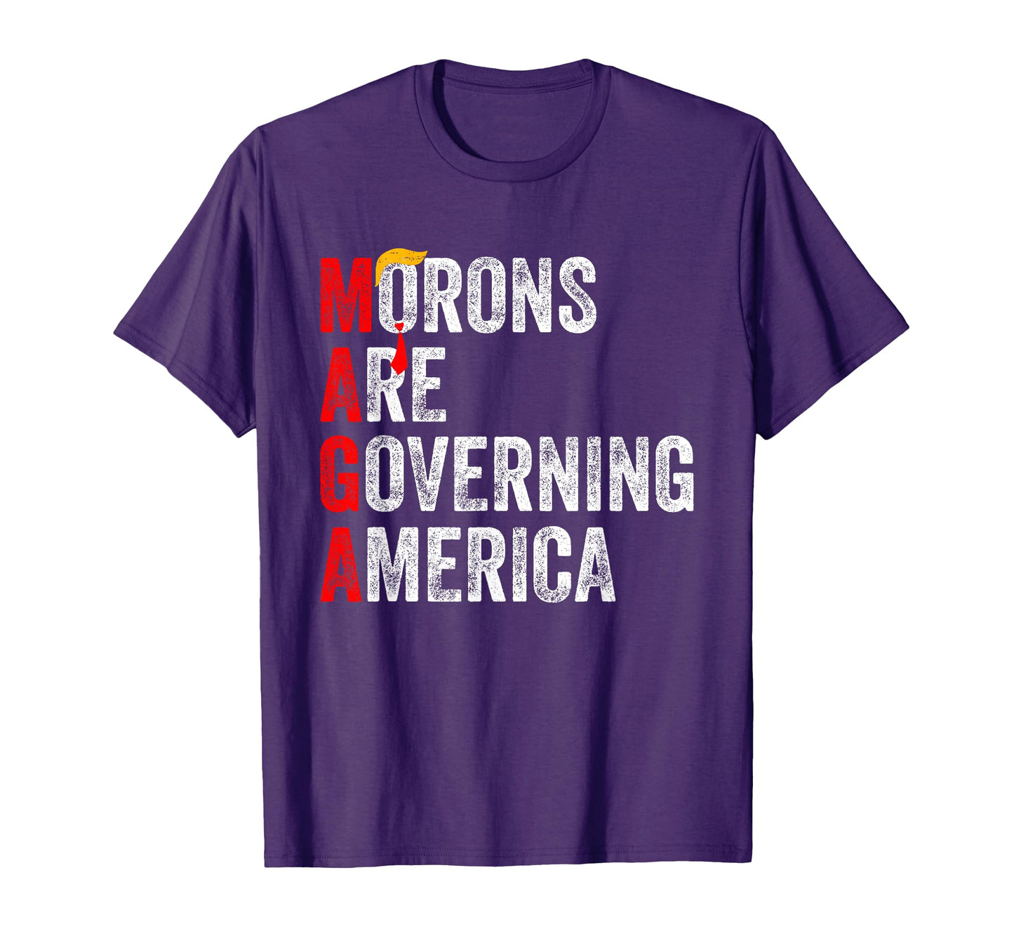 Morons Are Governing America Funny Trump 2024 T-Shirt
