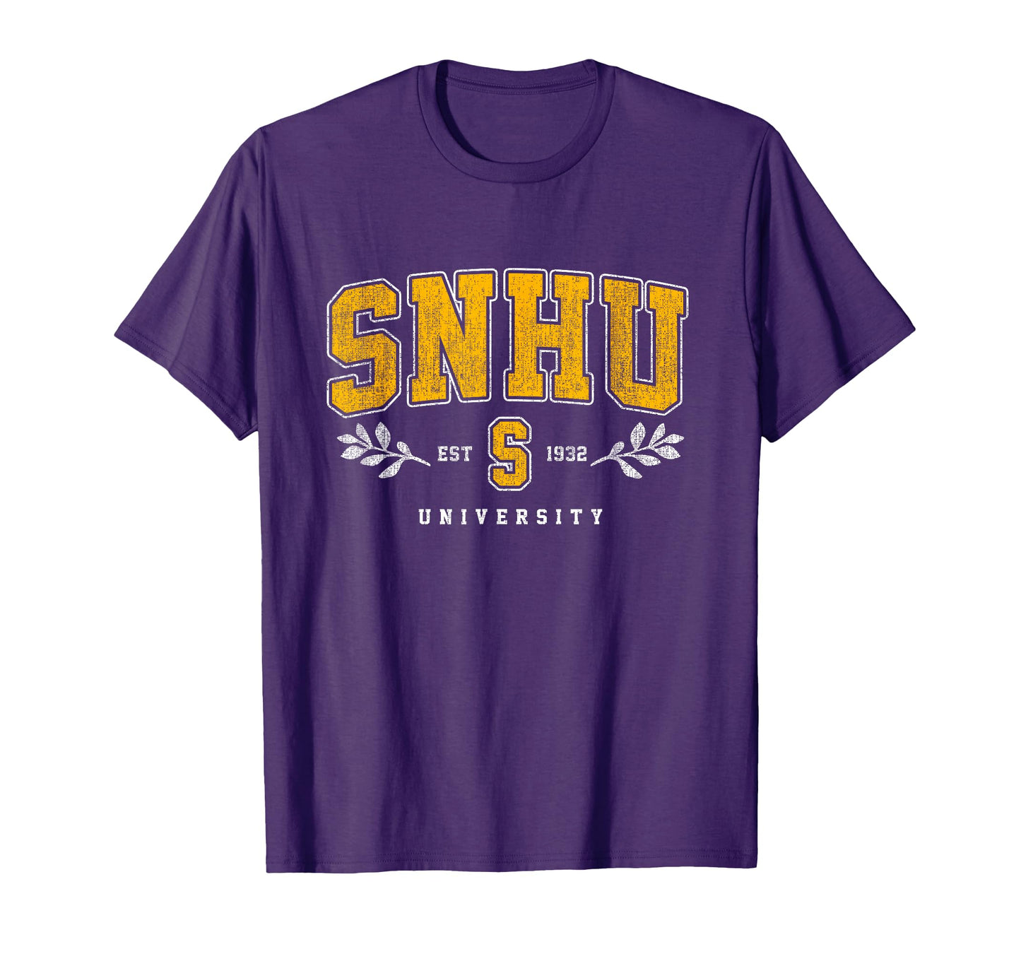 SNHU Collegiate Arch Retro Design for Men Women T-Shirt