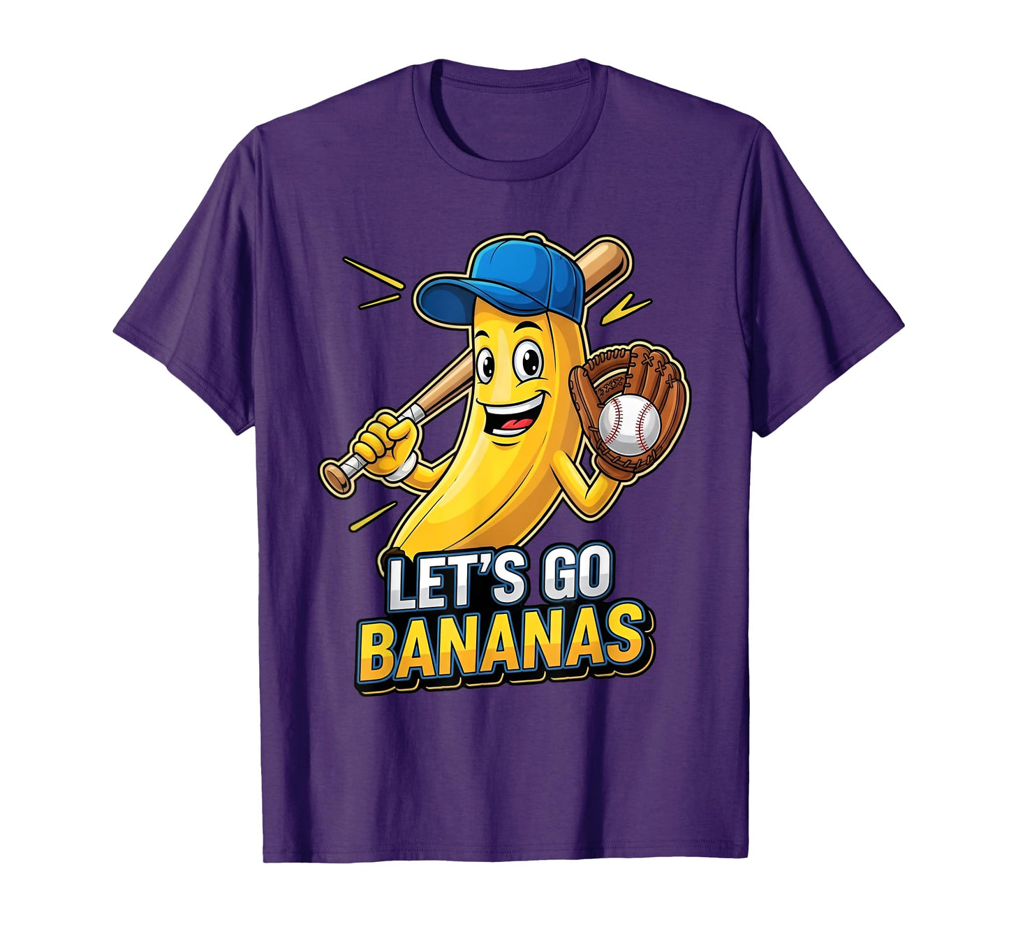 Funny Boys Banana T-Shirts Gifts Merch Shirt Lets Go Bananas T-Shirt