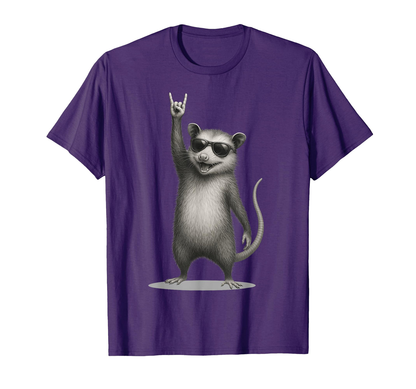 Opossum Rock Music Rock and Roll Rock Star For Men Women Kid T-Shirt