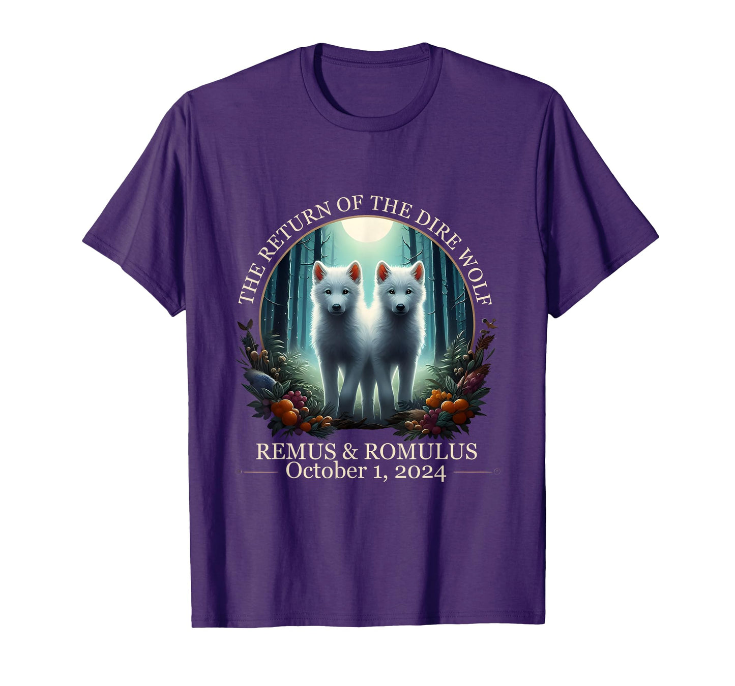The Return of the Dire Wolf Remos and Romulus 2024 T-Shirt