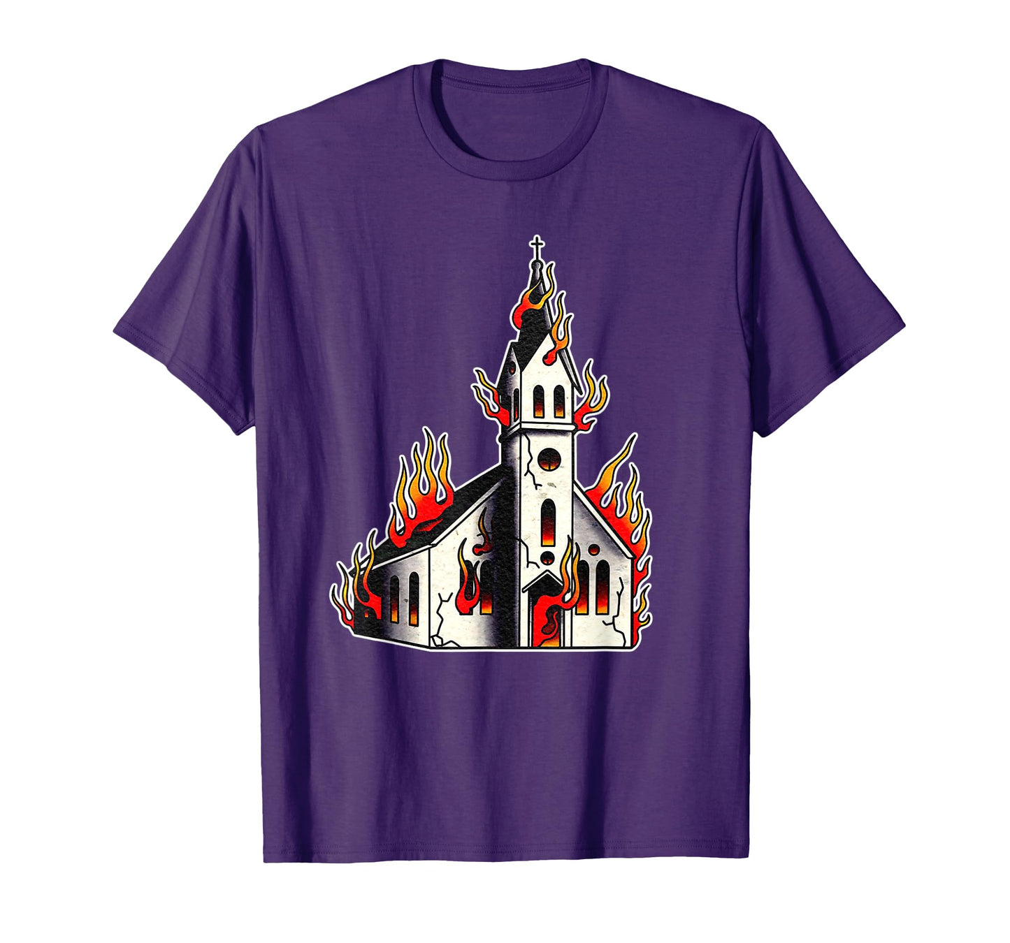 Burning Church T-Shirt