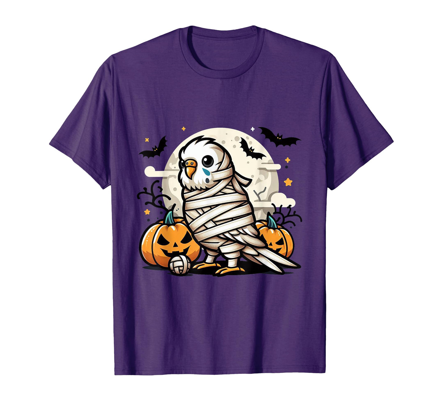 spooky Budgie mummy T-Shirt