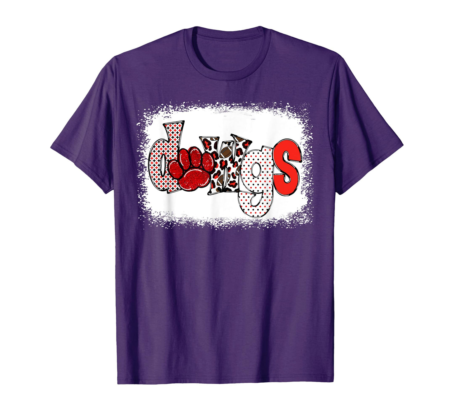 Funny Bulldog School Spirit Team Go Dawgs Back To School T-Shirt for Men Women Kids