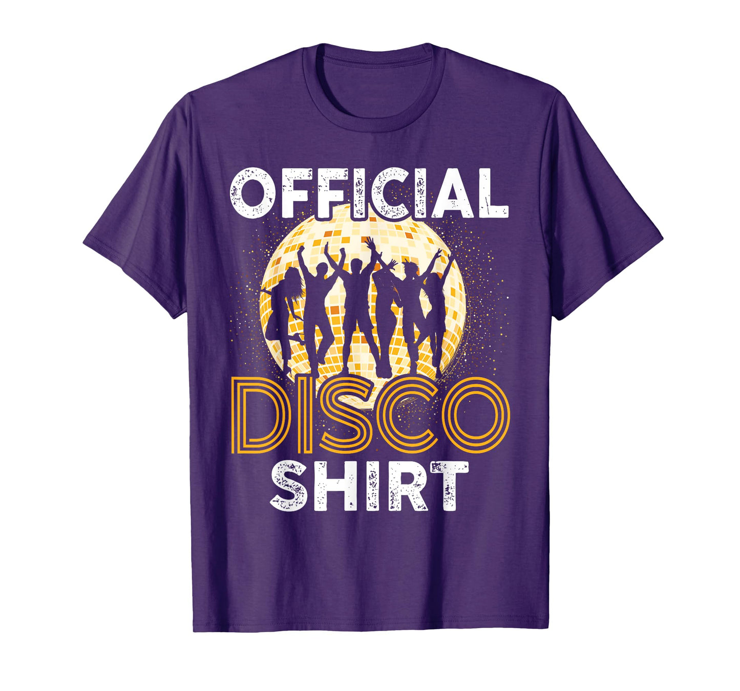 Disco Outfit Women Men, 70s & 80s Costume, Official Disco T-Shirt