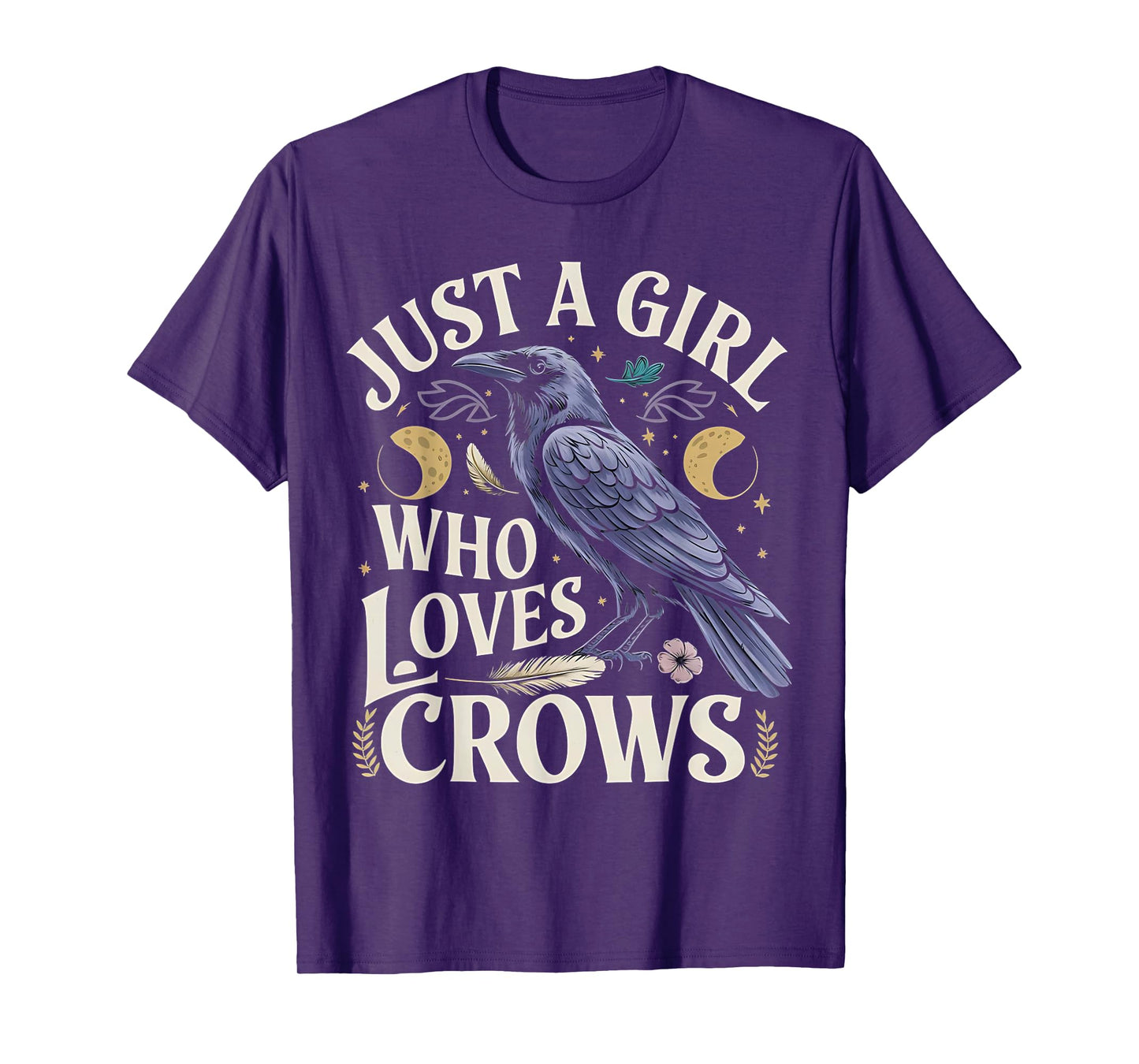 Just A Girl Who Loves Crows T-Shirt
