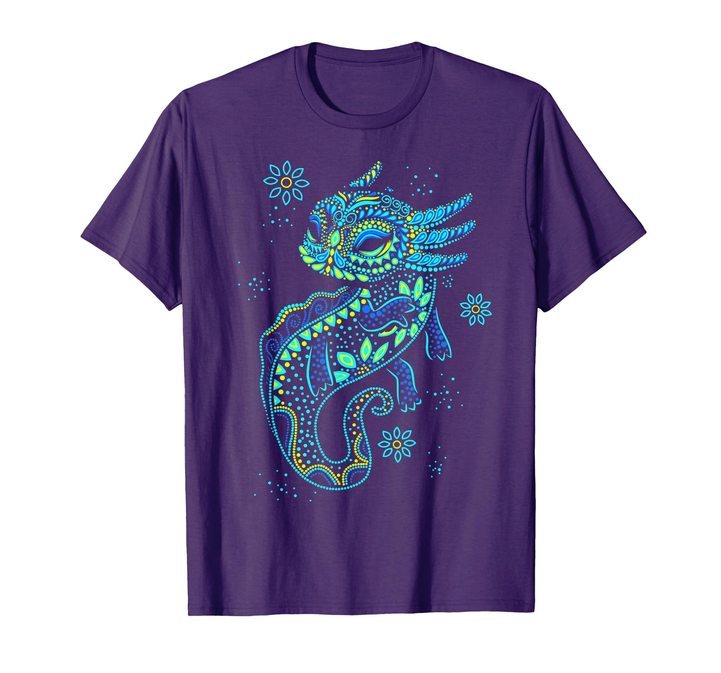 Axolotl Aztec Mexican Salamander Mexico T-Shirt